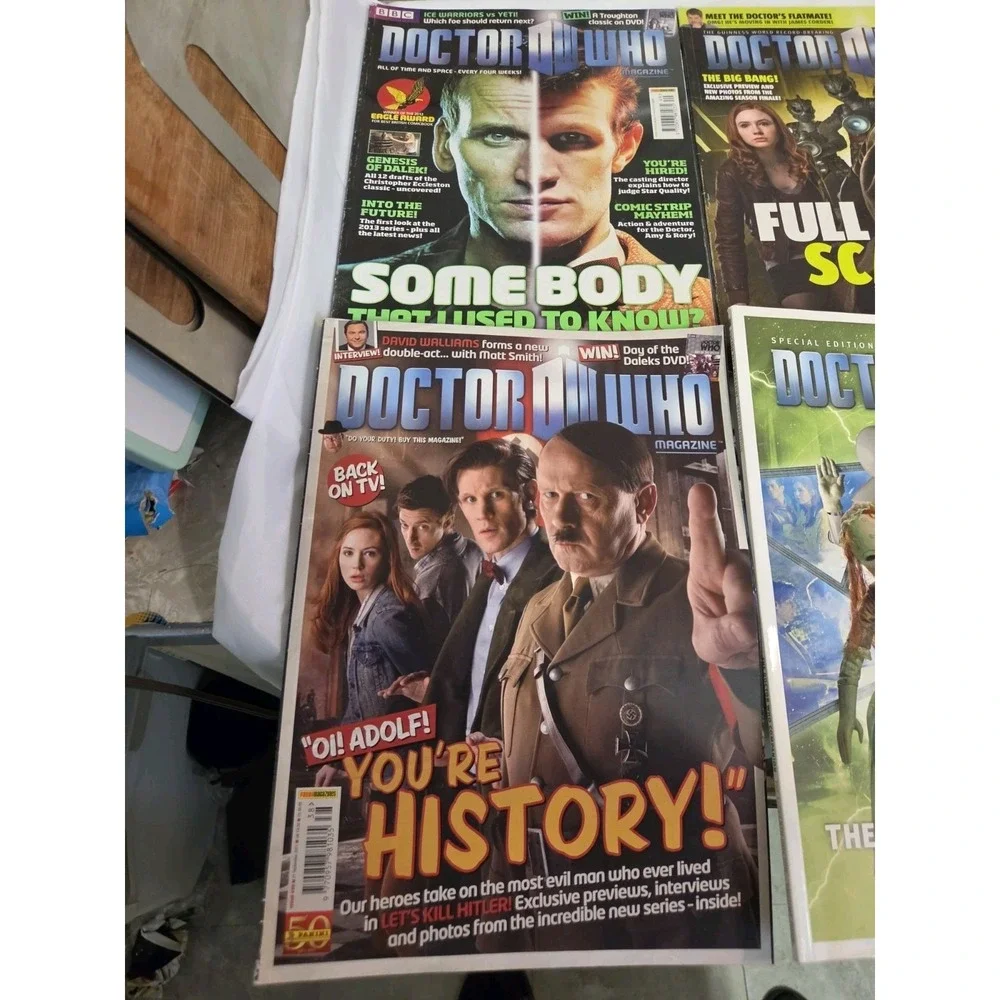 Doctor Who BBC Magazine Lot Of 6 Sci-Fi Mystery